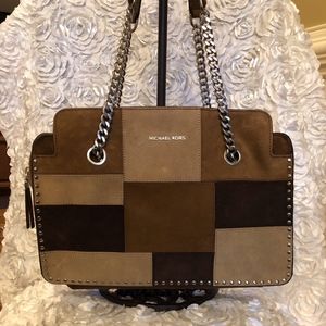 Michael Kors Suede Hand Bag